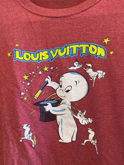 casper the ghost louis vuitton shirt|LOUiS VUiTTON CASPER THE FRiENDLY GHOST .